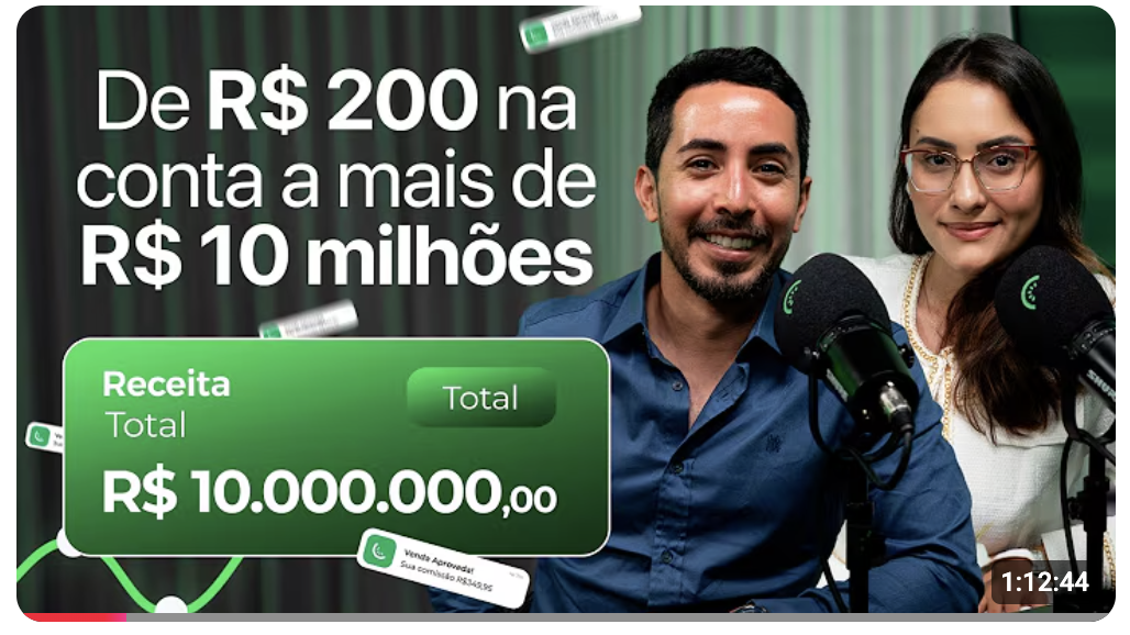 Podcast da Kiwify: De R$200 na conta a mais de R$10 milhões